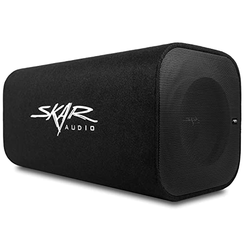 Skar Audio SK12TBV Single 12" 800 Watt Max Power Vented Subwoofer Enclosure Bass Tube