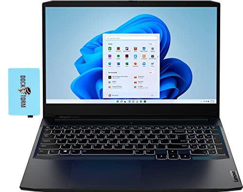 Lenovo Ideapad Gaming 3i-15 Gaming & Business Laptop (Intel i5-11300H 4-Core, 8GB RAM, 256GB SSD, GTX 1650, 15.6" 120Hz Full HD (1920x1080), WiFi, Bluetooth, Win 11 Home) with Hub