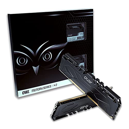 OLOy DDR4 RAM 32GB (2x16GB) 3200 MHz CL16 1.35V 288-Pin Desktop Gaming UDIMM (MD4U163216BJDA)