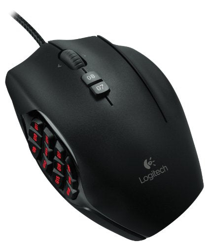 Logitech G815 RGB Mechanical Gaming Keyboard (Tactile) & G600 MMO Gaming Mouse, RGB Backlit, 20 Programmable Buttons