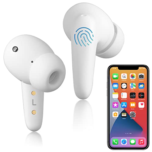 AIDERY Bluetooth Hearing Aids for Seniors and Adults Rechargeable with Noise Cancelling, App-Controlled Hearing Amplifier with Earbuds, Charging Case and Charging Device