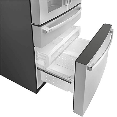 GE Profile PVD28BYNFS 36" 4-Door French Door Refrigerator with 27.6 cu. ft. Total Capacity in Fingerprint Resistant Stainless Steel