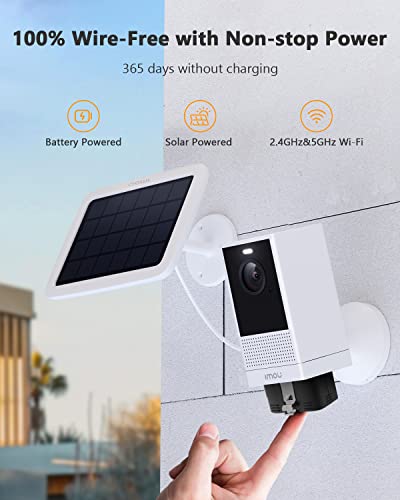 Indoor Camera 1080P and Wireless Outdoor Camera 4MP Kit for Home Security, Plug-in WiFi Camera Surveillance Camera with Night Vision, 2-Way Talk, 360 Degree View, Optional Storage, Data Protection