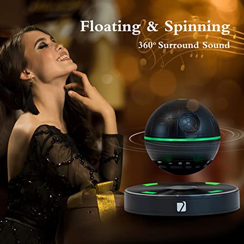 Levitating Bluetooth Speaker,Arc Star Floating Speaker,Bluetooth 5.0 NFC,Magnetic Levitating,Cool Tech Gadgets for Kids Men Women,Unique Gifts for Home Office Decor,Birthday Gift