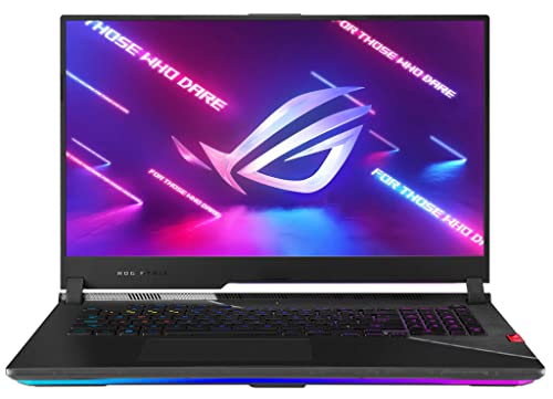 ASUS ROG Strix Scar 17 G733ZS Gaming & Entertainment Laptop (Intel i9-12900H 14-Core, 64GB DDR5 4800MHz RAM, 2x8TB PCIe SSD RAID 0 (16TB), GeForce RTX 3080, 17.3" Win 11 Pro) with D6000 Dock