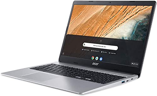 2022 Flagship Acer Chromebook 15.6" FHD 1080p IPS Touchscreen Light Laptop, Intel Celeron N4020 (Up to 2.8GHz), 4GB RAM, 64GB eMMC,HD Webcam,Gigabit WiFi, 12+ Hours Battery,Chrome OS,w/HubxcelCables