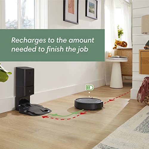 iRobot Roomba i3+ EVO (3550) Self-Emptying Robot Vacuum – Now Clean By Room With Smart Mapping, Empties Itself For Up To 60 Days, Works With Alexa, Ideal For Pet Hair, Carpets