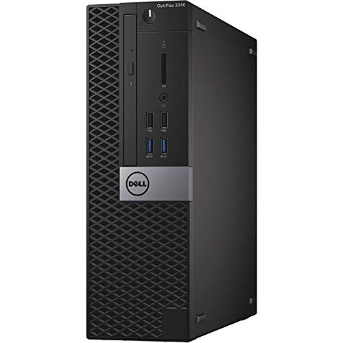 Fast Optiplex 3040 Business Mid Size Tower Computer PC (Intel Quad Core i5-6500, 8GB Ram, 500GB HDD, HDMI, Display Port, DVD-RW) Win 10 Pro (Renewed)