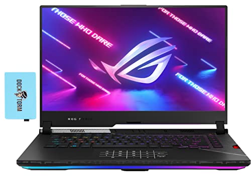 ASUS ROG Strix Scar 15 Gaming & Entertainment Laptop (Intel i9-12900H 14-Core, 64GB DDR5 4800MHz RAM, 2x8TB PCIe SSD RAID 0 (16TB), RTX 3060, 15.6" 300Hz Win 11 Pro) with Hub