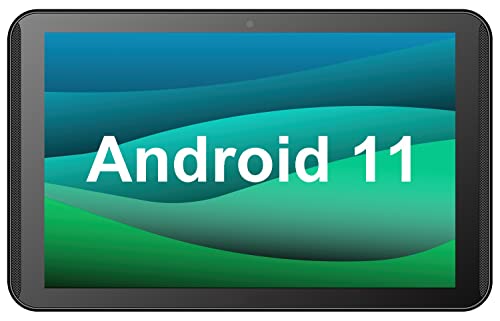 Tablet 10 Inch Android 11 Tablets, Visual Land Prestige Elite 10QH Android 11 10.1 Inch HD IPS Tablet, 64GB Storage, 2GB RAM, Quad-Core Processor - Black (2022 Release)