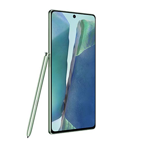 Samsung Galaxy Note20 5G Factory Unlocked Android Cell Phone, US Version, 128GB of Storage, Mobile Gaming Smartphone, Long-Lasting Battery, Mystic Green