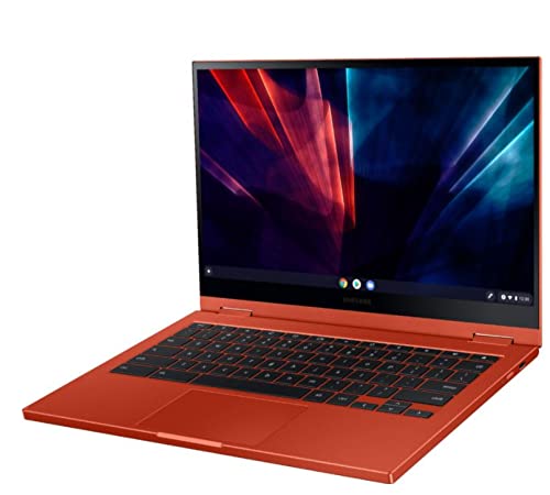 Samsung Galaxy Chromebook 2, 13.3" Intel® Core™ i3-Processor, 128GB, 16GB RAM, Fiesta Red (2021 Model) - XE530QDA-KA3US