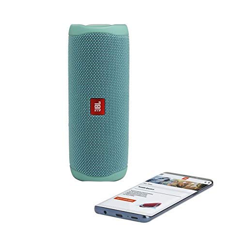 JBL FLIP 5 Waterproof Portable Bluetooth Speaker - Teal (Renewed)