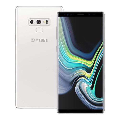 Samsung Galaxy Note 9 SM-N9600 128GB/6GB Dual SIM Factory Unlocked GSM Smartphone - International Version, No Warranty (Alpine White)