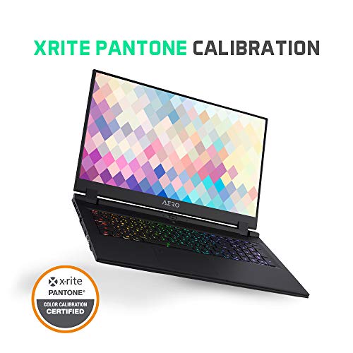 [2020] Gigabyte AERO 17 HDR YB, 17.3" Extreme Performance Laptop, 4K UHD IPS HDR Display w/ 100% Adobe RGB, GeForce RTX 2080 SUPER MAX-Q, i9-10980HK, 32GB DDR4, 512GB NVMe SSD, Up to 8-hr Battery Life