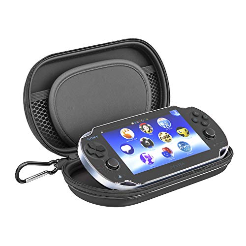 Skywin Kit for PS Vita - PS Vita Carry Case, Charging Cable, and Micro SD Memory Card Adapter Compatible with PS Vita 1000/2000 3.6 or HENkaku System