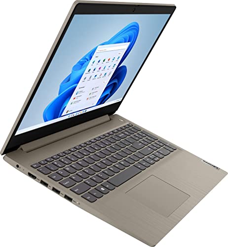 2022 Newest Lenovo Ideapad 3 Laptop, 15.6" HD Touchscreen, 11th Gen Intel Core i3-1115G4 Processor, 8GB DDR4 RAM, 256GB PCIe NVMe SSD, HDMI, Webcam, Wi-Fi 5, Bluetooth, Windows 11 Home, Almond