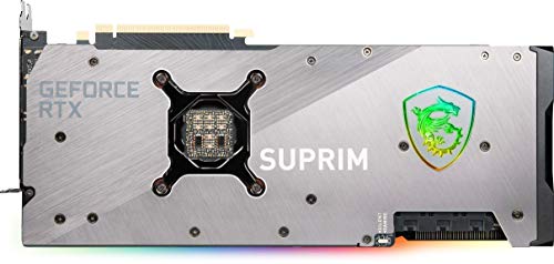 MSI GeForce RTX 3080 Ti SUPRIM X 12G Gaming Graphics Card - 12GB GDDR6X, 1845 MHz, PCI Express Gen 4, 384-bit, 3X DP v 1.4a, HDMI 2.1 (Supports 4K)