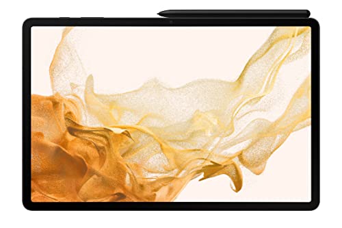 Samsung Galaxy Tab S8+ 5G LTE VERIZON Android Tablet, 12.4” Large AMOLED Screen, 128GB Storage, Wi-Fi 6E, Ultra Wide Camera, S Pen Included, Long Lasting Battery, Graphite -SM-X808UZAAVZW