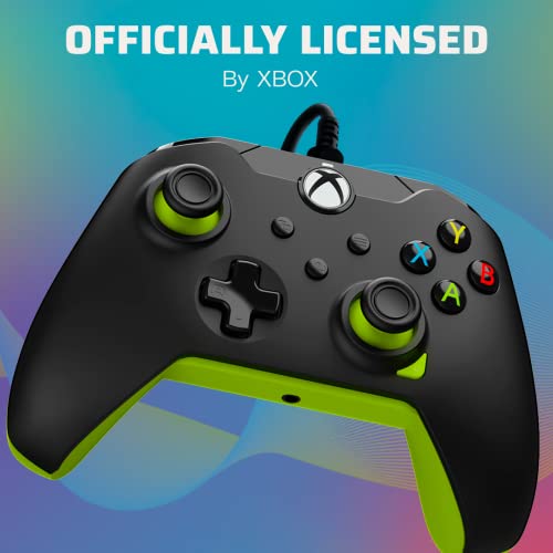 Xbox Controller + 1 Month Xbox Game Pass Ultimate - Compatible with Xbox Series X|S, Xbox One, PC - Electric Black (Only at Amazon)