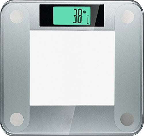 Ozeri Precision II Digital Bathroom Scale (440 lbs Capacity), with Weight Change Detection Technology & StepOn Activation, Clear