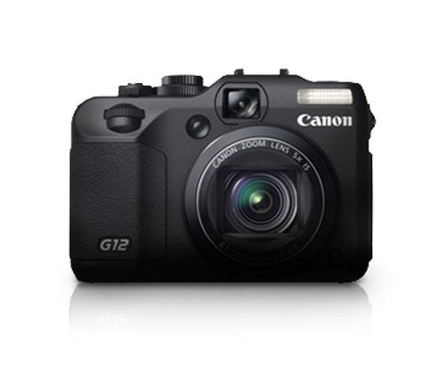 Canon G12 10 MP Digital Camera with 5x Optical Image Stabilized Zoom and 2.8 Inch Vari-Angle LCD