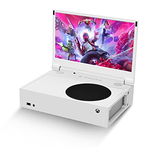 G-STORY 12.5‘’ Portable Monitor for Xbox Series S, 1080P Portable Gaming Monitor IPS Screen for Xbox Series S（not Included） with Two HDMI, HDR, Freesync, Game Mode, Travel Monitor for Xbox Series S