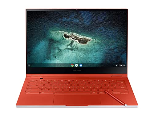 Samsung Galaxy Chromebook 13.3" UHD AMOLED - HD Intel Core I-5 Processor (256GB Storage, 8GB RAM) - 2020 Model - US Warranty - Fiesta Red - XE930QCA-K01US (Renewed)