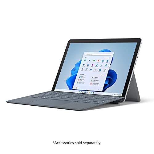 New Microsoft Surface Go 2 - 10.5" Touch-Screen - Intel Pentium - 4GB Memory - 64GB - Wifi - Platinum (Latest Model)