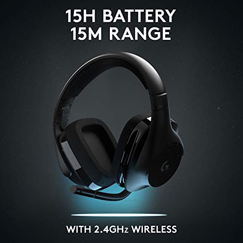 Logitech G533 Wireless Gaming Headset – DTS 7.1 Surround Sound – Pro-G Audio Drivers