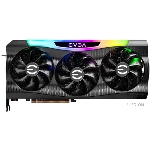 EVGA GeForce RTX 3080 FTW3 Ultra Gaming, 10G-P5-3897-KL, 10GB GDDR6X, iCX3 Technology, ARGB LED, Metal Backplate, LHR