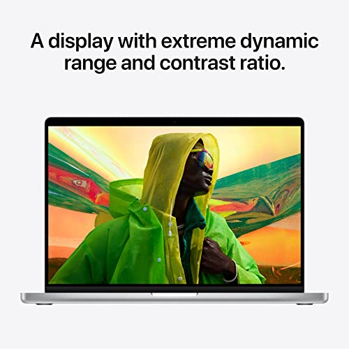 2021 Apple MacBook Pro (14-inch, Apple M1 Pro chip with 10‑core CPU and 16‑core GPU, 16GB RAM, 1TB SSD) - Silver - AOP3 EVERY THING TECH 