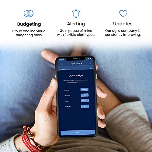 bluebot Universal Smart Home Water Meter & iOS App for Leak Detection, Live Water Usage Tracking and Alerting. Sub Meter from One Account. Install in Minutes, No Plumbing or Subscription Required.