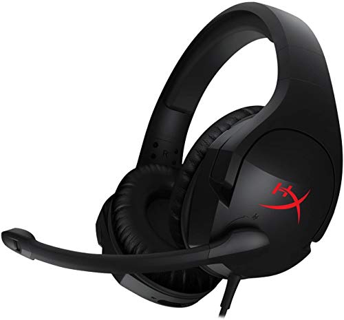 HyperX Cloud Stinger – Gaming Headset, Lightweight, Comfortable Memory Foam, Swivel to Mute Noise-Cancellation Mic, Works on PC, PS4, PS5, Xbox One, Xbox Series X|S, Nintendo Switch and Mobile ,Black