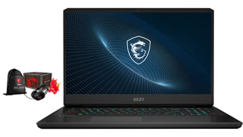 MSI Vector GP76-17 Gaming & Entertainment Laptop (Intel i7-12700H 14-Core, 64GB RAM, 2x8TB PCIe SSD RAID 0 (16TB), RTX 3070 Ti, 17.3" 360Hz Full HD (1920x1080), Win 11 Pro) with Loot Box