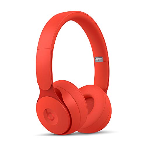 Beats Solo Pro Wireless Noise Cancelling On-Ear Headphones - Red (Renewed Premium)