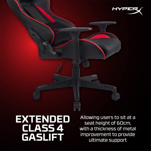 HyperX Blast Core Gaming Chair - Ergonomic Leather Gaming Chair - Kids Chair Gaming - Red Black Gaming Chair - PC Racing Video Game Chair for Kids Adults - Computer Office PC Gamer Chair - Core Chair