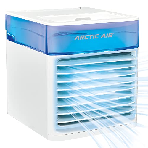 Arctic Air Pure Chill 2.0 Evaporative Air Cooler by Ontel - Powerful, Quiet, Lightweight and Portable Space Cooler with Hydro-Chill Technology For Bedroom, Office, Living Room & More