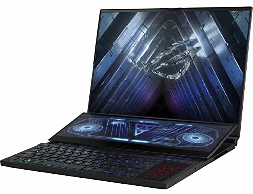 ASUS ROG Zephyrus Duo 16 Gaming & Entertainment Laptop (AMD Ryzen 9 6900HX 8-Core, 64GB DDR5 4800MHz RAM, 2x8TB PCIe SSD RAID 1 (8TB), Win 11 Pro) with MS 365 Personal, Hub