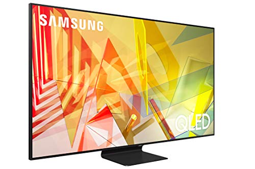 SAMSUNG 55-Inch Class QLED 4K UHD Q90T Series Quantum HDR Smart TV w/Ultra Viewing Angle, Adaptive Picture, Gaming Enhancer, Alexa Built-in (QN55Q90TDFXZA, 2020 Model)