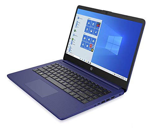 HP 14 Laptop, AMD 3020e, 4 GB DDR4 RAM, 64 GB eMMC Storage, 14-inch HD Touchscreen Display, Windows 10 Home (14-fq0040nr, 2020 Model) (Renewed)