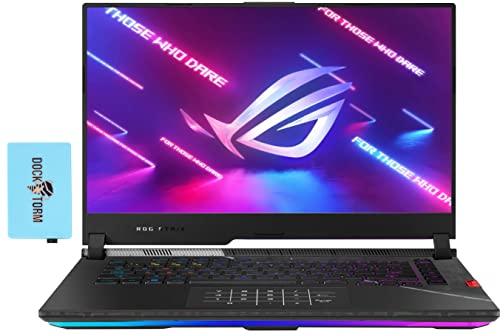 ASUS ROG Strix Scar 15 Gaming Laptop (Intel i9-12900H 14-Core, 64GB DDR5 4800MHz RAM, 2x8TB PCIe SSD RAID 0 (16TB), RTX 3080, 15.6" 240Hz 2K Quad HD (2560x1440), WiFi, Win 11 Pro) with Hub