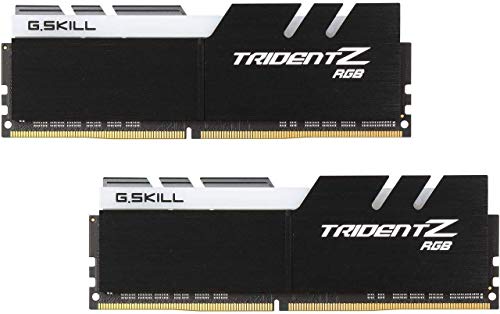 G.Skill Trident Z RGB Series 16GB (2 x 8GB) 288-Pin SDRAM (PC4-25600) DDR4 3200 CL16-18-18-38 1.35V Dual Channel Desktop Memory Model F4-3200C16D-16GTZR