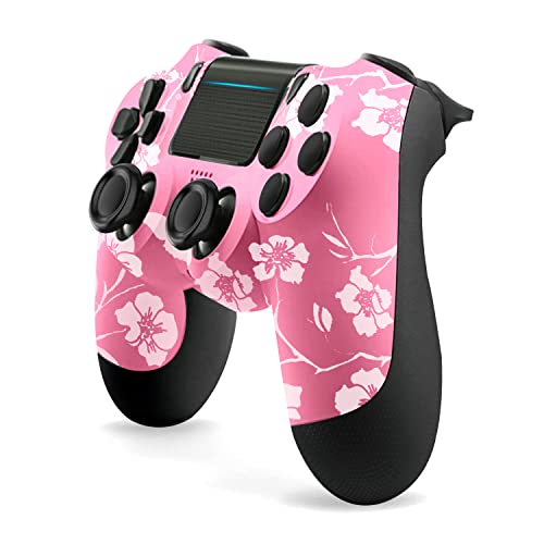 Wireless Controller for PS4/Slim/Pro Console, Pink PS4 Games Controller Compatible with Playstation 4 Console