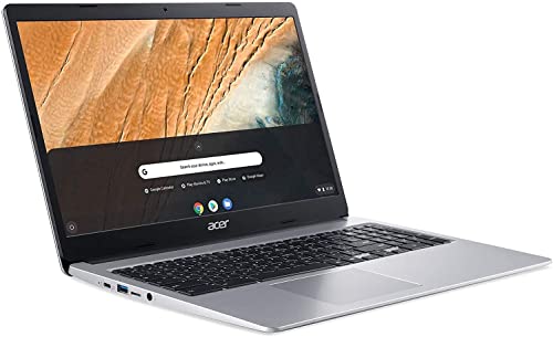 2022 Flagship Acer Chromebook 15.6" FHD 1080p IPS Touchscreen Light Laptop, Intel Celeron N4020 (Up to 2.8GHz), 4GB RAM, 64GB eMMC,HD Webcam,Gigabit WiFi, 12+ Hours Battery,Chrome OS,w/HubxcelCables