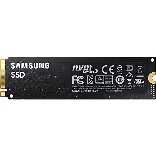 Samsung MZ-V8V1T0B/AM 980 PCIe 3.0 NVMe SSD 1TB Bundle with 1 YR CPS Enhanced Protection Pack