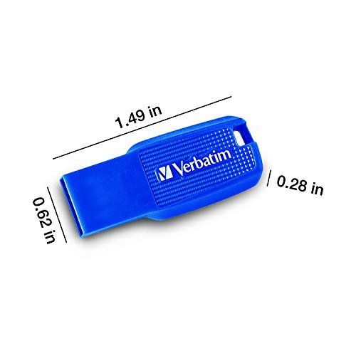 Verbatim 128GB Ergo USB 3.0 Flash Drive – Blue