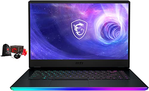 MSI Raider GE66 -15 Gaming & Entertainment Laptop (Intel i7-12700H 14-Core, 64GB DDR5 4800MHz RAM, 2x8TB PCIe SSD RAID 0 (16TB), GeForce RTX 3080 Ti, 15.6" 240Hz Win 11 Pro) with Loot Box