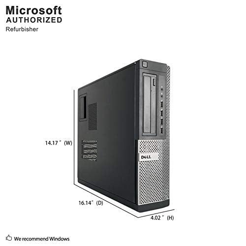 DELL Optiplex 7010 Desktop Computer - Intel Core i5 3.6GHz, 16GB DDR3, New 500GB SSD, Windows 10 Pro 64-Bit, WiFi, USB 3.0, DVDRW, 2X Display Port (Renewed)']