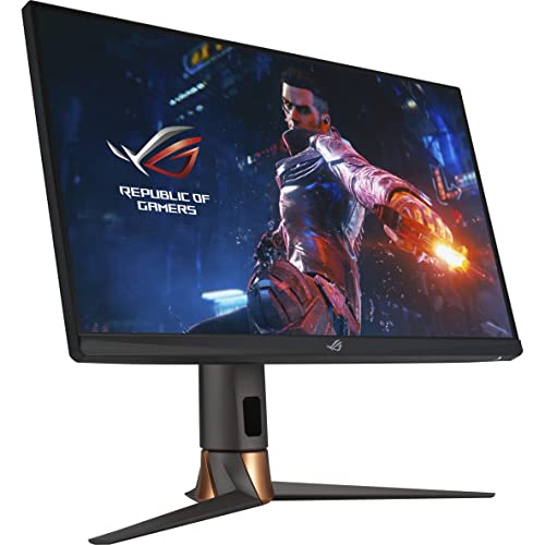 ASUS ROG Swift 27” 1440P Gaming Monitor (PG279QM) - WQHD (2560 x 1440), Fast IPS, 240Hz, 1ms, G-SYNC, NVIDIA Reflex Latency Analyzer, DisplayHDR400, Eye Care, HDMI, DisplayPort, USB, Height Adjustable